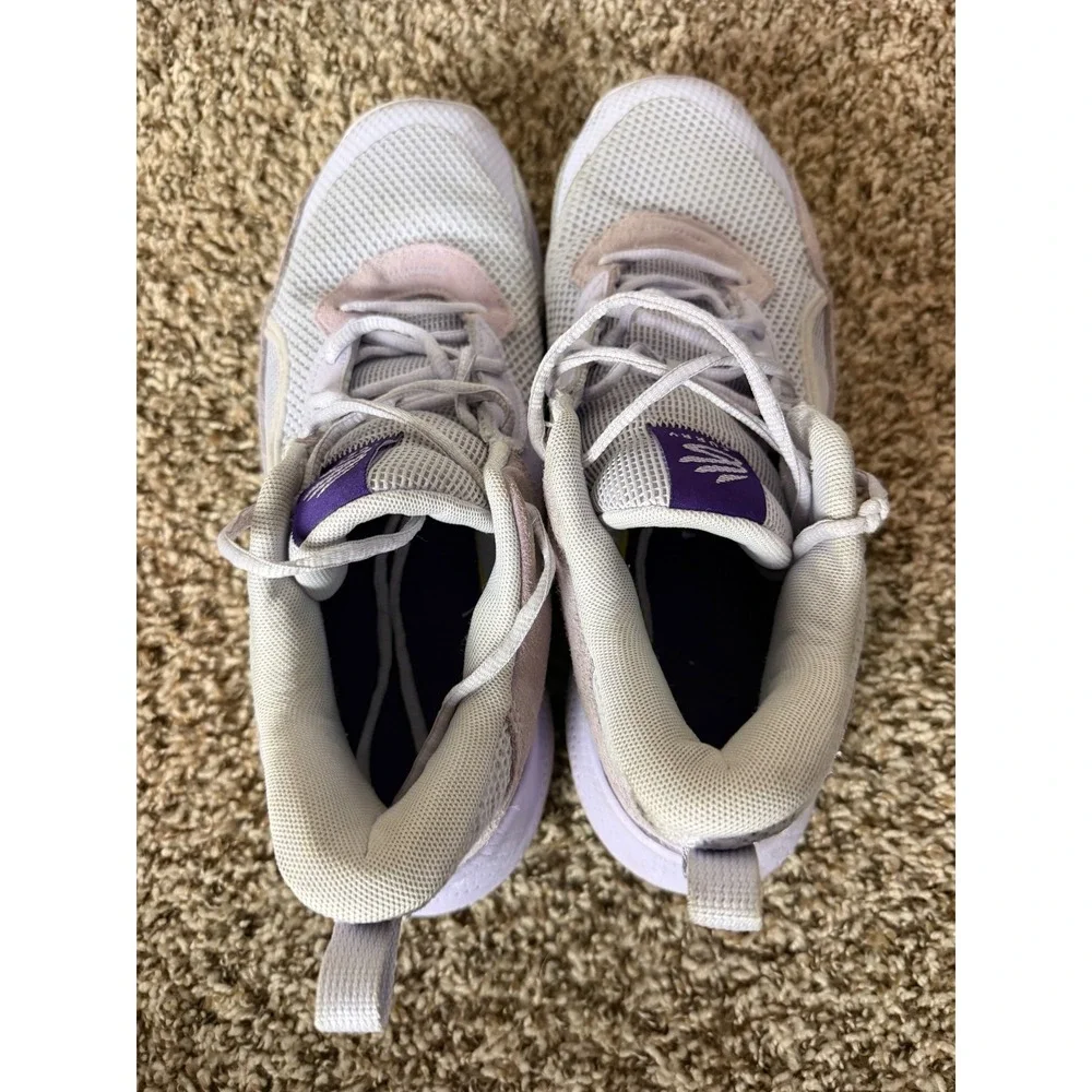 Under Armour Curry 3Z6 Basketball Shoes Purple White 3028191-500 Mens 12
